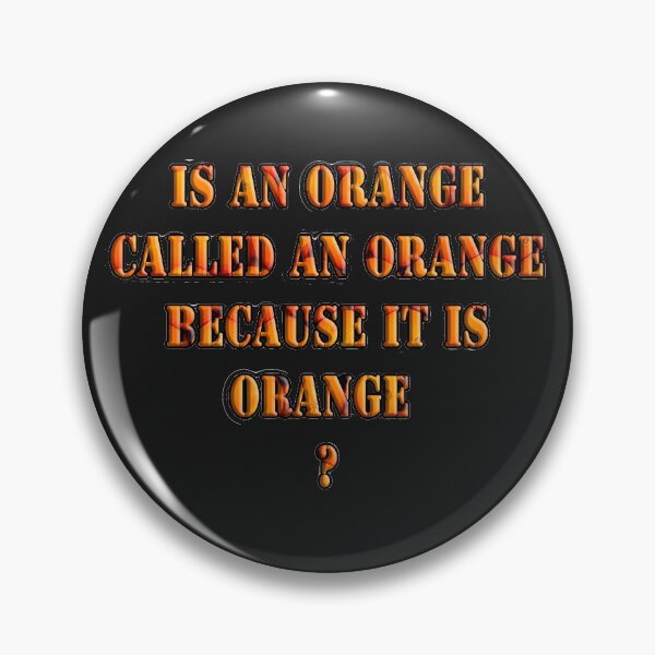 Item preview, Oranges random question designed and sold by designbywhacky.