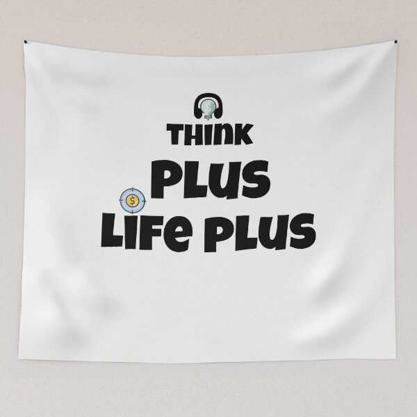 Item preview, Think plus life plus  T-shirt designed and sold by plussorn.