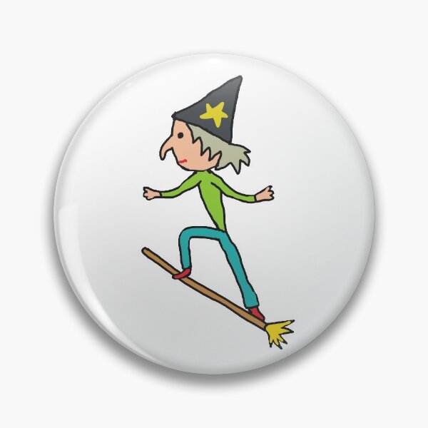 Item preview, Witch on Broomstick designed and sold by Mark-Ewbie.