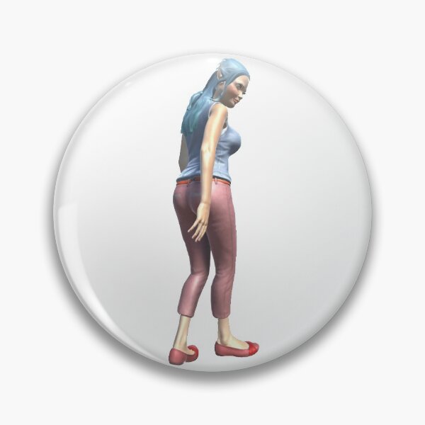 Item preview, Cute Blue-Haired Wood Elf 2 designed and sold by Jason123za.