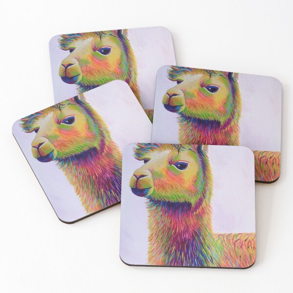 Item preview, Rainbow Llama designed and sold by Tiffany Budd.
