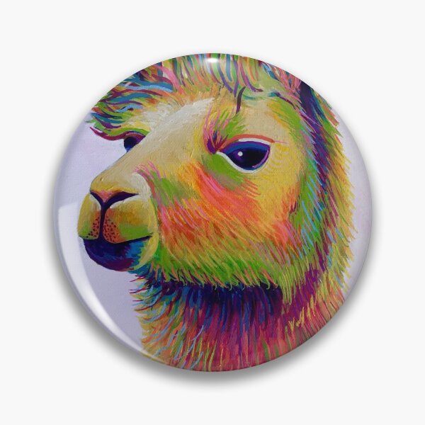 Item preview, Rainbow Llama designed and sold by Tiffany Budd.