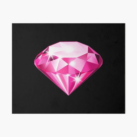 Pink Diamond Sticker for Sale by haleyerin  Gems stickers, Printable  stickers, Pink diamond