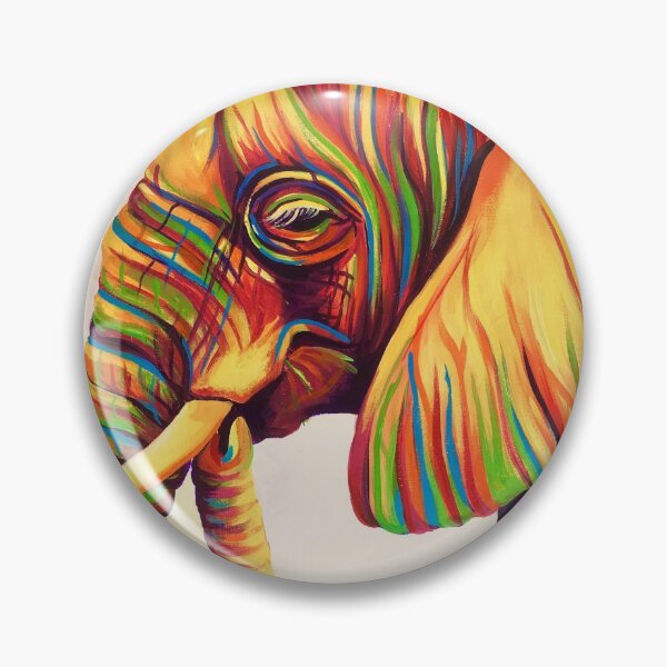 Item preview, Rainbow Elephant designed and sold by Tiffany Budd.
