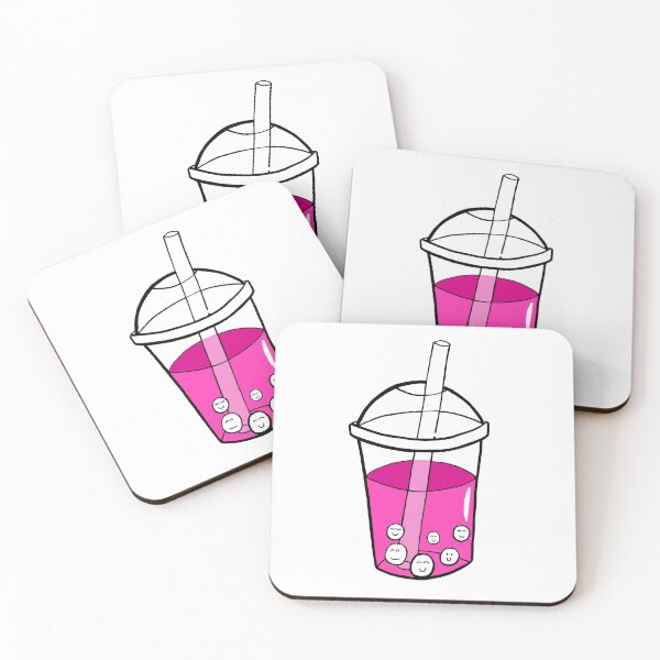 Item preview, Bubble Tea Pink | Boba Tea  | Bubble Tea Gift | Tapioca Balls | Cute Boba Tea designed and sold by lozo828.