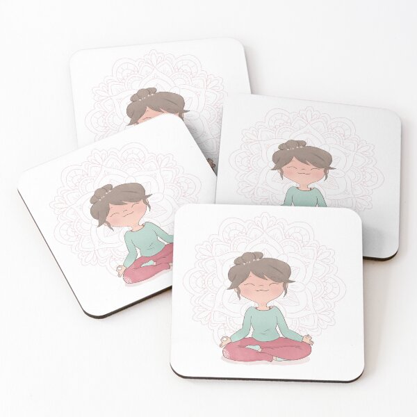 Item preview, Yoga Girl - Lotus Pose designed and sold by Rita Cuppari.