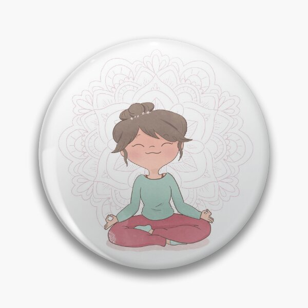 Item preview, Yoga Girl - Lotus Pose designed and sold by Rita Cuppari.