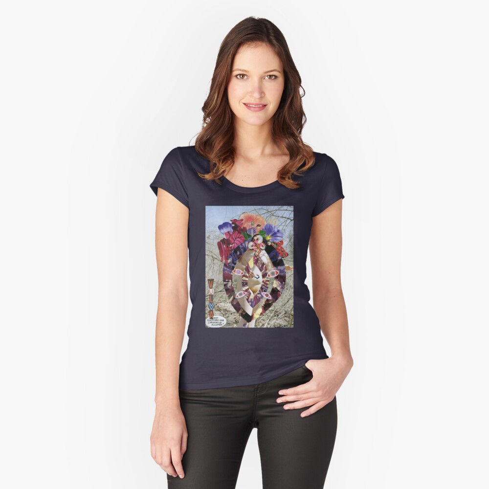 Aperçu de l'œuvre T-shirt échancré créée et vendue par atelierdeceza.