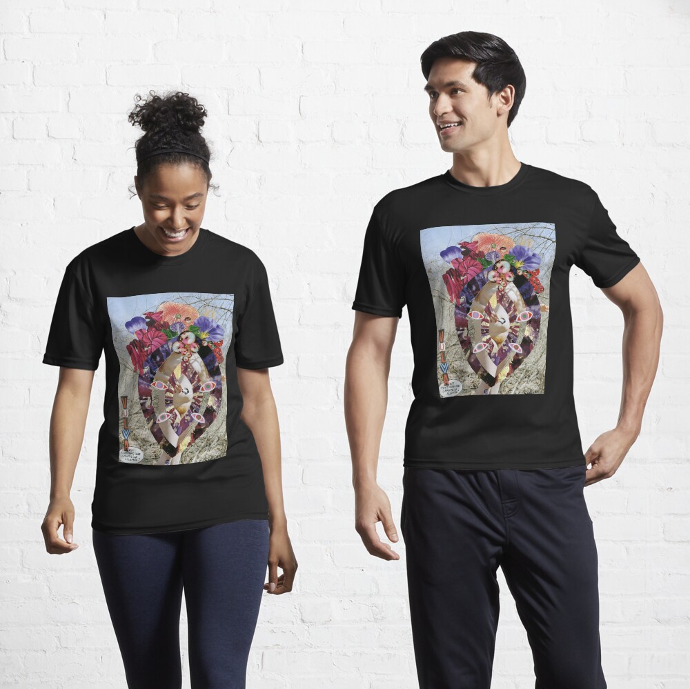 Aperçu de l'œuvre T-shirt respirant créée et vendue par atelierdeceza.