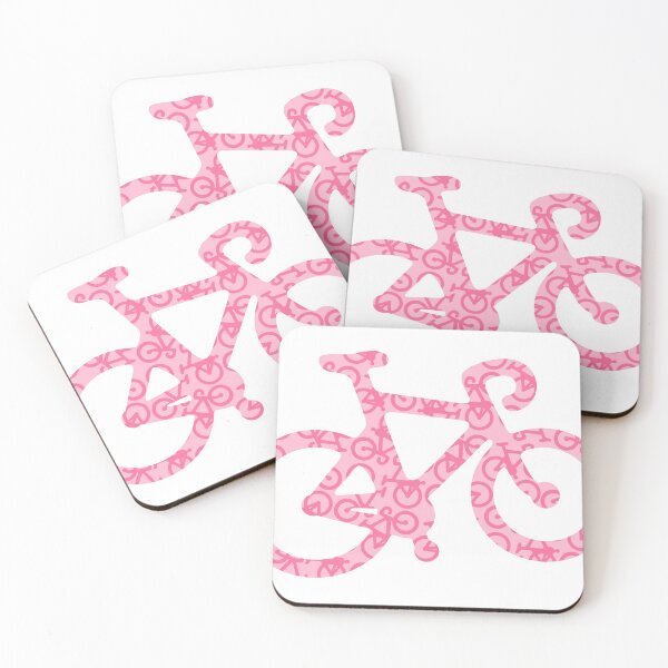 Item preview, Pastel Pink Bike Pattern designed and sold by XOOXOO.