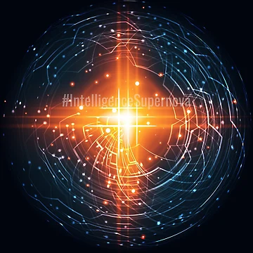 Artwork thumbnail, #IntelligenceSupernova by EcstadelicNET