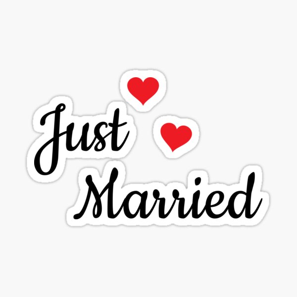 Item preview, Just Married designed and sold by RotemButzian.