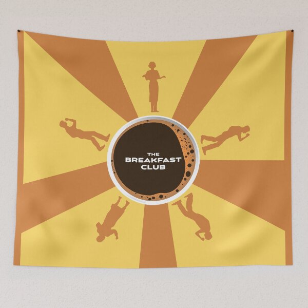 Item preview, The Breakfast Club Coffee Cup Poster designed and sold by Lick-Design.