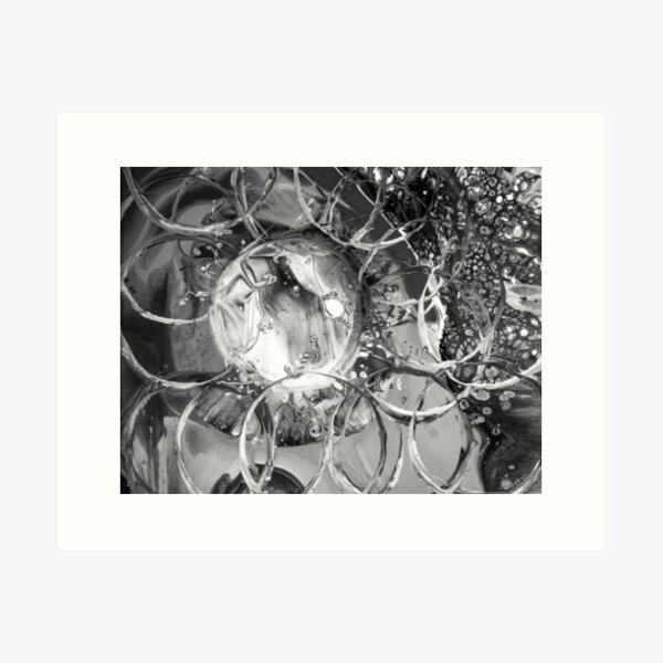 Circles.... Art Print