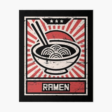 KAWAII RAMEN Art Board Print