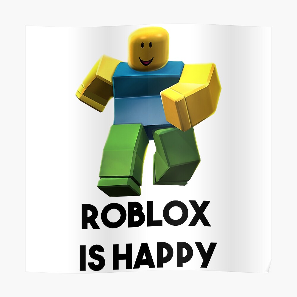 Roblox Is Happy Roblox Gift Items Roblox T Shirt Boys Girls Tee Roblox T Shirt Top Gamer Youtuber Childrens Top Gift Present Tapestry By Tarikelhamdi Redbubble - block robot roblox