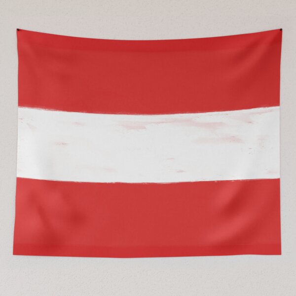 Item preview, Austria Grunge Flag  designed and sold by ShaMiLaB.