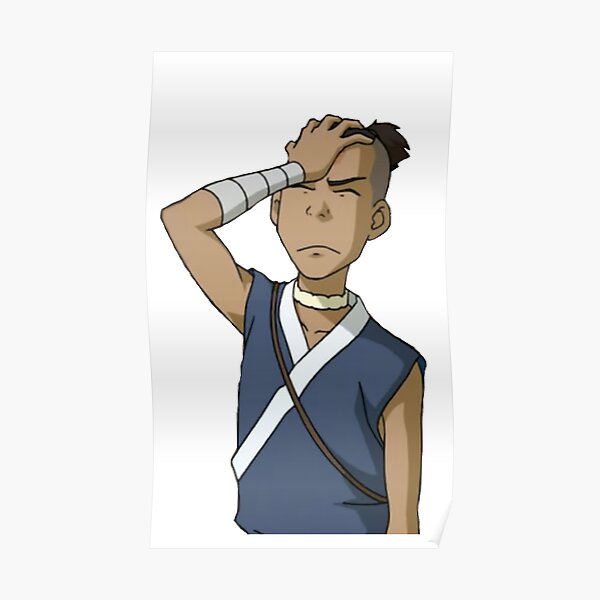 frustrated sokka Poster