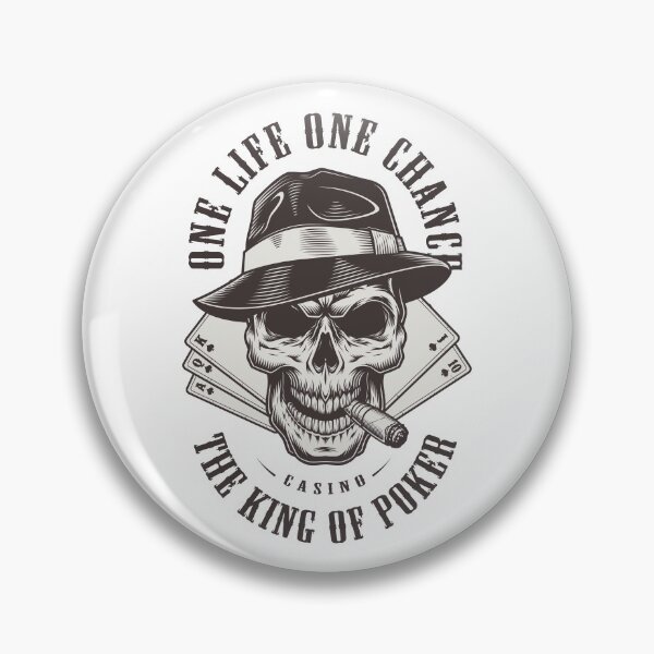 Item preview, One Life One Chance Poker designed and sold by Vector Scout Lab.