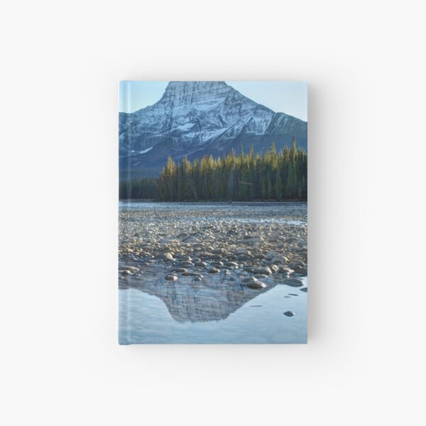 Sunwapta River in the Canadian Rockies Hardcover Journal