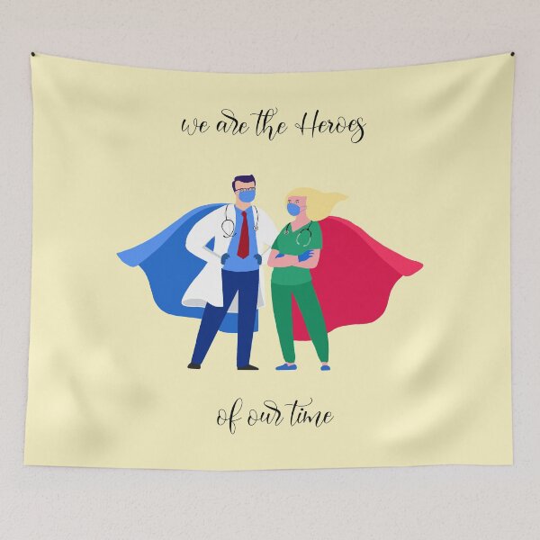 Item preview, We are the Heroes designed and sold by CreativeWorld96.