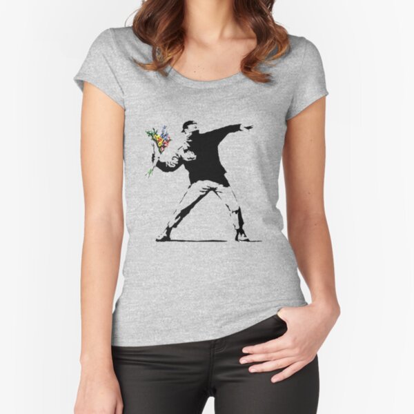 Item preview, Banksy - Flower thrower designed and sold by HouseofBalloon.