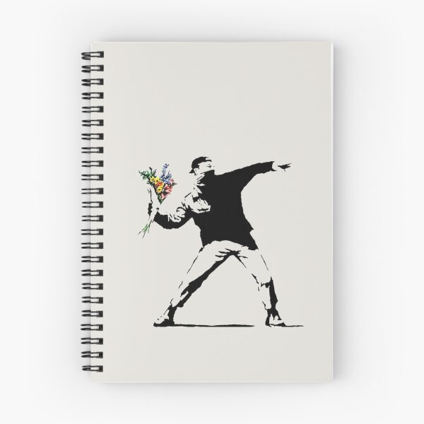 Item preview, Banksy - Flower thrower designed and sold by HouseofBalloon.