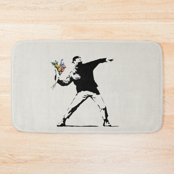 Item preview, Banksy - Flower thrower designed and sold by HouseofBalloon.