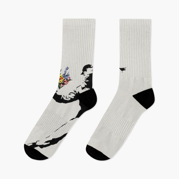 Item preview, Banksy - Flower thrower designed and sold by HouseofBalloon.