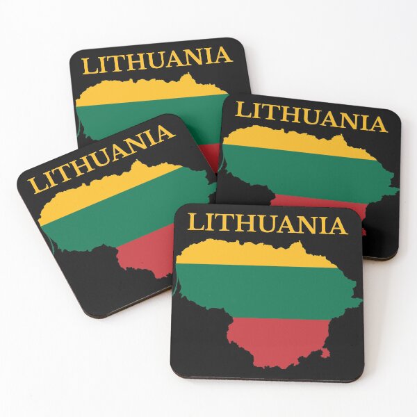 Item preview, Lithuania Map Flag designed and sold by marosharaf.