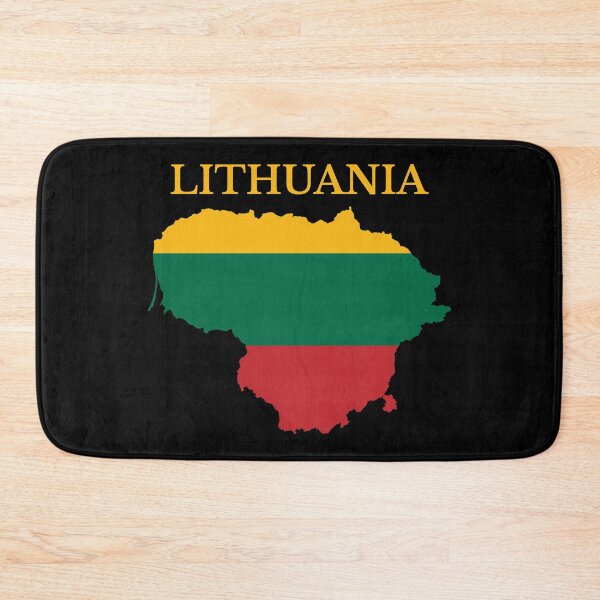 Item preview, Lithuania Map Flag designed and sold by marosharaf.
