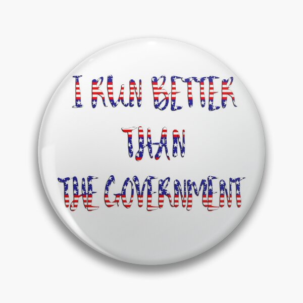 Item preview, I Run Better Than The Government  designed and sold by mensijazavcevic.
