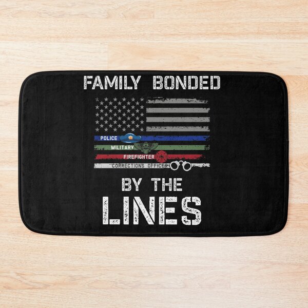Item preview, thin line family flag. designed and sold by J AND J  PRINTS.