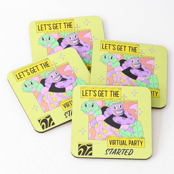 Item preview, Let`s get virtual party started designed and sold by Delicarte.