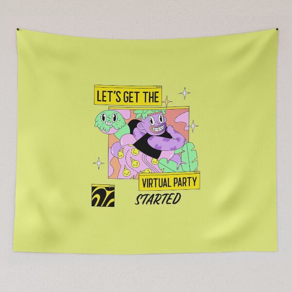 Item preview, Let`s get virtual party started designed and sold by Delicarte.