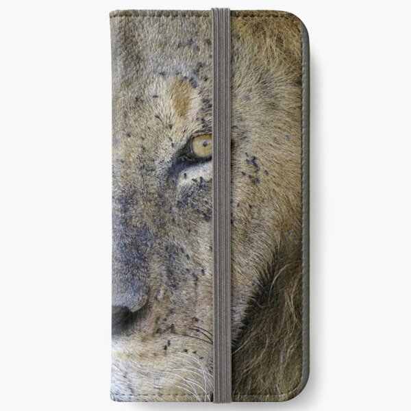 Lion Étui portefeuille iPhone