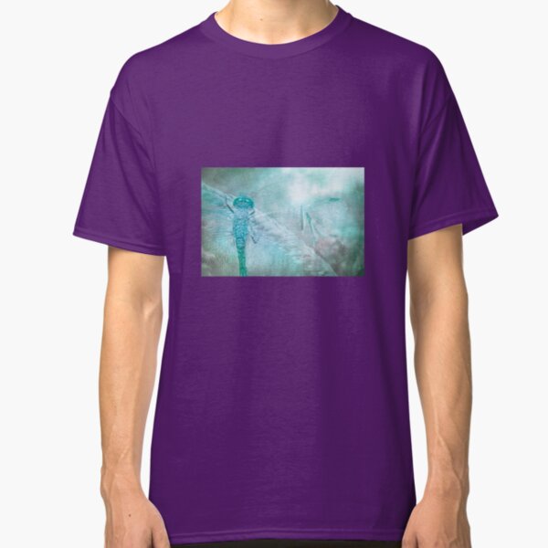 Damselfly & dragonfly art - blues Classic T-Shirt