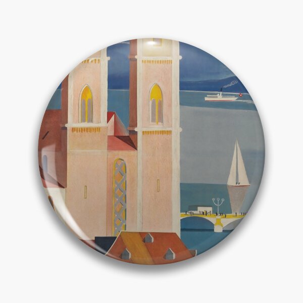 Item preview, Cartel de viaje vintage de Zurich designed and sold by stickart-marek.