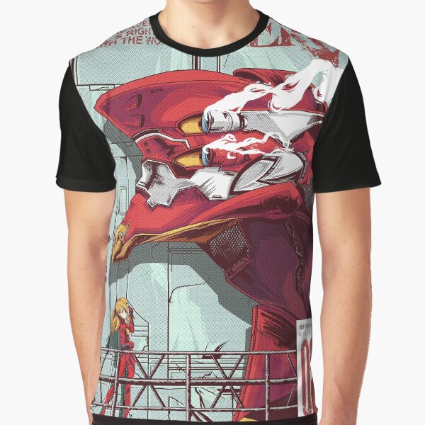 Asuka Langley Sohryu - Evangelion Graphic T-Shirt