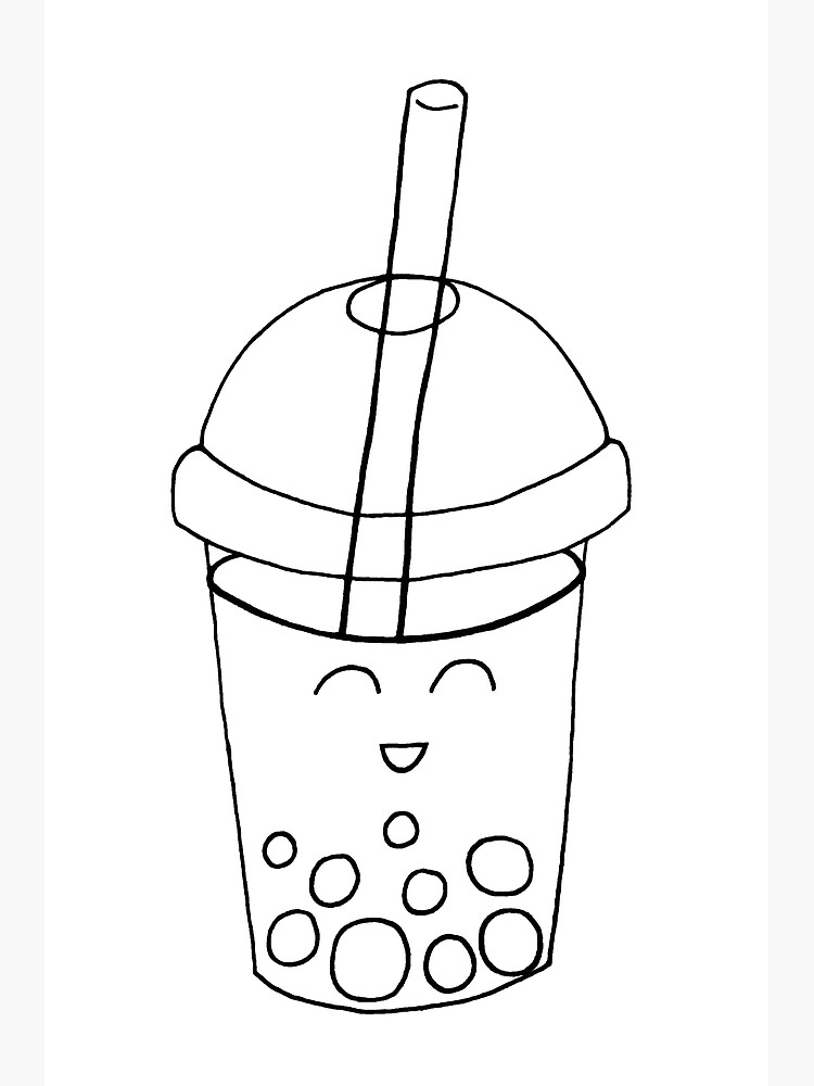 780 Collections Colouring Pages Boba Tea  Best Free