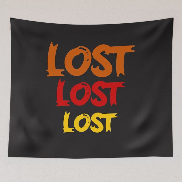 Item preview, Lost Lost Lost - funny lazy Software development life cycle - Developer life  designed and sold by ViVedX.
