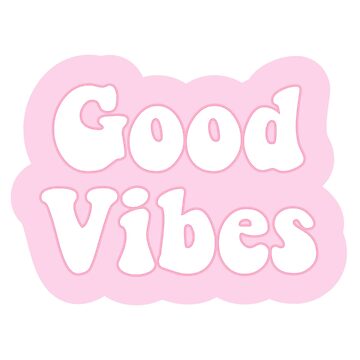 Artwork thumbnail, good vibes groovy pink by Pastel-PaletteD