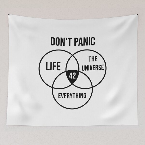 Item preview, 42 The Answer To Life,The Universe & Everything ,science designed and sold by Mographic997.
