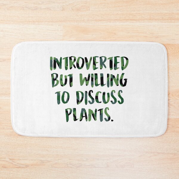 Item preview, Introverted But Willing To Discuss Plants designed and sold by T-shirt For You.