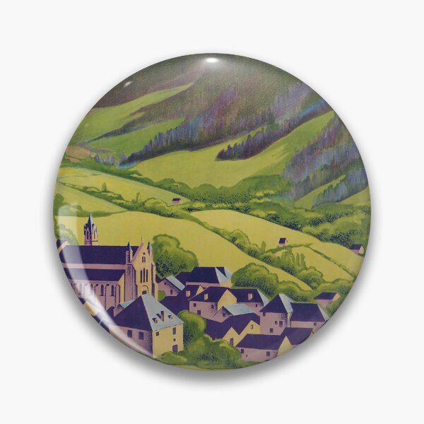 Item preview, Theys Isere vintage travel poster designed and sold by stickart-marek.