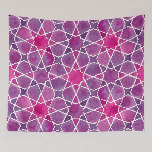 Item preview, Watercolour Islamic Geometry designed and sold by annelouw.