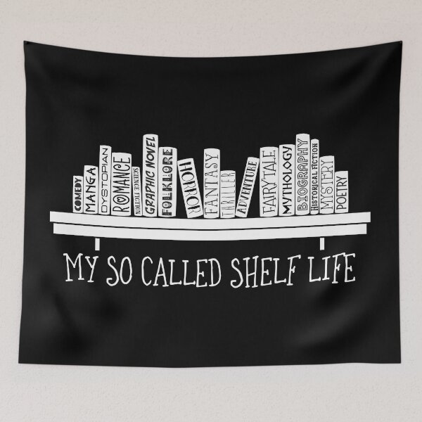 Item preview, My So Called Shelf Life designed and sold by literarylifeco.