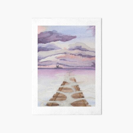 Spirited Away Watercolour Still Art Board Print