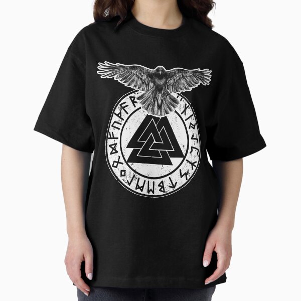 Item preview, Ravens Odin Valknut Symbol Runes Viking Symbol designed and sold by Bommer20.
