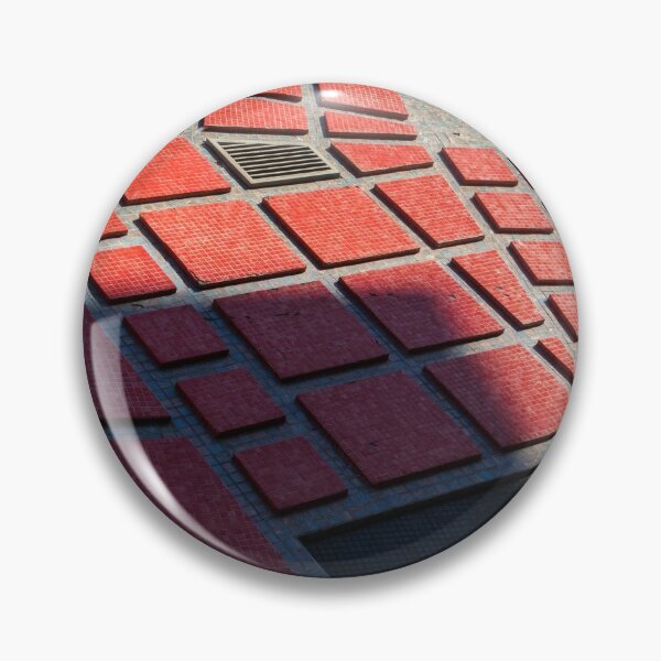 Item preview, Chic Geometrical Azulejos - Groovy Modern Tessellation in Crimson and Slate - Right designed and sold by Georgia Mizuleva.